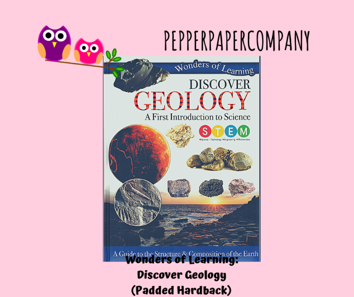 WONDERS OF LEARNING DISCOVER GEOLOGY SCIENCE REFERENCE BOOK STEM Lazada PH