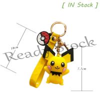 【hot sale】 ♨ B09 BLUEVELVET Pichu Pikachu Doll Keychain Togepi Car Keychain Pokemon Figures Toy Gengar Bag Pendant Squirtle Marill Cartoon Pocket Toy Squirtle Psyduck Model