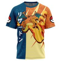 เสื้อยืด NewCharizard Attack Pokemon ปี2023