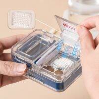 Pill Cutter Dispenser Medicine Organizer tablets travel pill Case with Seal Division Medicine Grinding Splitter Medicine Cutter Medicine  First Aid St