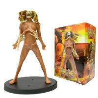 16ซม. โจมตี Titan Anime Figure The Founding Titan Action Figure Eren Jaeger Ackerman Figurine Collection ตุ๊กตาของเล่น