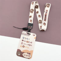 Bank ID Credit Card Holder Cartoon Cards Cover Identity Badge Cards Cover Cards Cover Lanyard Card Case