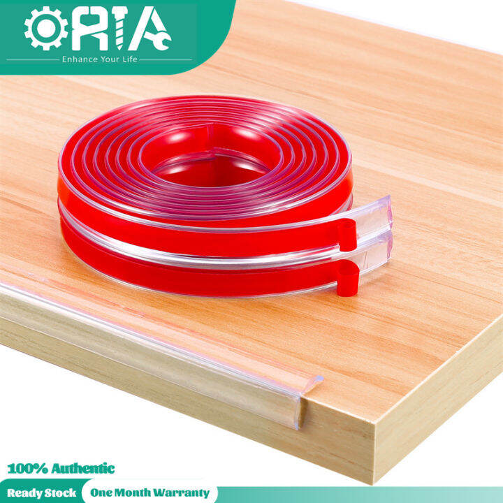 ORIA Soft Table Corner Edge Protector, 2 Meter Desk Edge Guard Strip