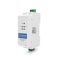 USR-DR301 DIN-Rail Modbus RS232พอร์ตอนุกรมเป็นตัวแปลงอีเธอร์เน็ตการส่งแบบโปร่งใสสองทิศทางระหว่าง RS232และ RJ45