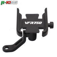 สำหรับฮอนด้า VFR750 VFR 750อุปกรณ์มอเตอร์ไซค์ H Andlebar กระจกมองหลังที่วางศัพท์มือถือจีพีเอสยืนยึด