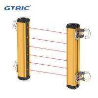 、‘】【’ GTIRC Light Curtain Photoelectric Sensor Safety Area Protection Barrier Grating 20/40Mm Resolution 24V DC NPN/PNP Relay Output