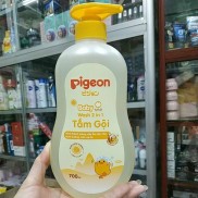 Sữa tắm gội Pigeon hoa hướng dương 700ml - Pigeon Baby Wash 2 in 1