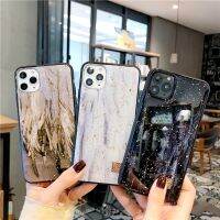 โทรศัพท์มือถือลายหินอ่อนขนนกทองคำเปลวสุดหรู,เคสสำหรับไอโฟน XS MAX X XR 7 8 6 Plus ซิลิโคนระยิบระยับ12 11 13 14 Pro Max