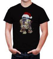 2023 NewMens R2D2คริสต์มาสเสื้อยืดผู้ใหญ่เด็กขนาด