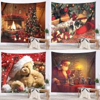 New Christmas New Year Tapestry Hanging Home Decor Background Cloth Hot Sale Tapestry Painting Home Decor Wall Decoration