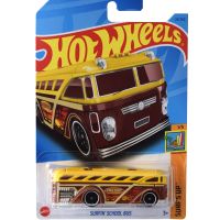 Hot Wheels 1:64 SURFIN SCHOOL BUS Edition Metal Diecast Model Cars Kids Toys Gift