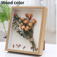 Photo Frame Tabletop Three-dimensional Diy Handmade Specimen Frame Plant Dried Flower Preservation Picture Frame Wood Frame