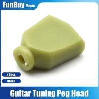 ‘【；】 6Pcs Trapezoid Plastic Guitar Tuning Peg Tuners Machine Heads Replacement Button