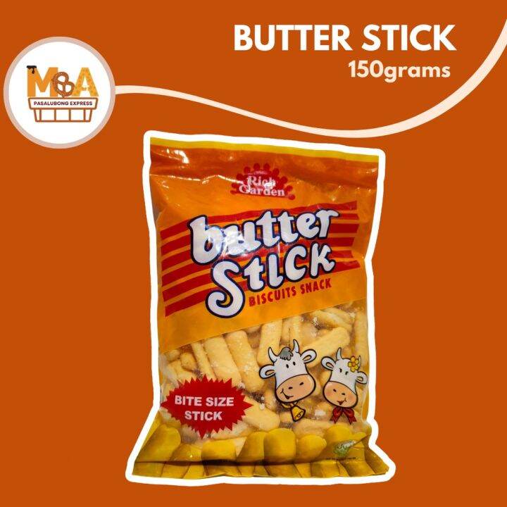 BUTTER STICK BISCUIT (150 GRAMS) Lazada PH