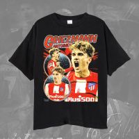 เสื้อยืด พิมพ์ลาย Athletico Madrid Antoine Griezmann สไตล์ฝรั่งเศส สําหรับผู้ชาย และผู้หญิงS-5XL