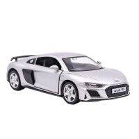 ออดี้ R8 1/36โลหะยานพาหนะ Diecast ดึงกลับรถยนต์รุ่นของเล่นสำหรับเด็กคอลเลกชันของขวัญคริสต์มาสสำนักงานตกแต่งบ้าน