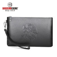 Black Brown Eagle Emboss PU Leather Man Day Clutch Bag 2022 Long Design Fashion Man Wallet Purse Business Male Mobile Cardholder