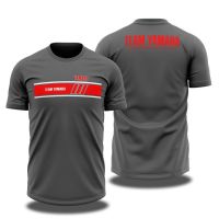 T SHIRT -  [สต็อก] Baju Motor Yamaha Team A รถจักรยานยนต์เสื้อยืด Unisex