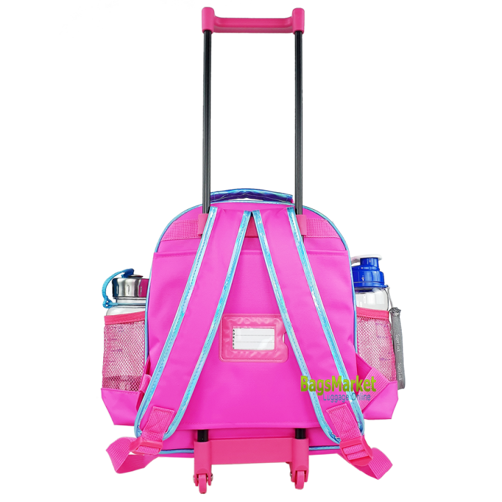 8586shop-kids-luggage-12-นิ้ว-กระเป๋าเป้มีล้อลากสำหรับเด็ก-กระเป๋านักเรียน-สินค้าลิขสิทธิ์แท้-สไปเดอร์แมน-frozen