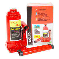 แม่แรงกระปุก SOLID 10 TON Hydraulic jack แม่แรงยกรถ เเม่เเรง เเม่เเรงมือโยก คุณภาพสูง เหล็กแข็ง.