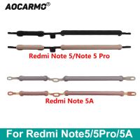 Aocarmo กุญแจสำหรับ Redmi Note 5 /Note 5 Pro/note เปิด/ปิด5A + อะไหล่ปุ่มด้านข้างสวิตช์ที่ปรับเสียงขึ้นลง