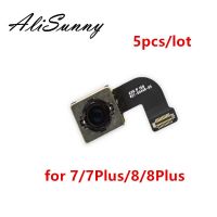 AliSunny 5pcs Back Camera Flex Cable สําหรับ iPhone 7 8 Plus Big Rear Camera Cam Ribbon อะไหล่ทดแทน