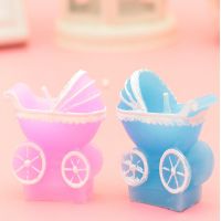 20 pcslot Romantic marriage proposal gift wedding Mini candles creative baby carriage shape design Birthday candle