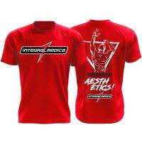 （ALL IN STOCK 2023）  Dry Fit Zyzz Integralmedic Red T-shirt