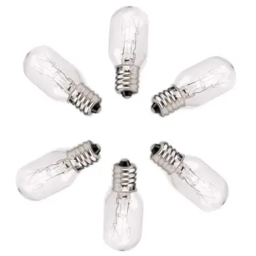 6 Pack E12 E14 Screw Cap T22 Small Edison Incandescent Bulbs for