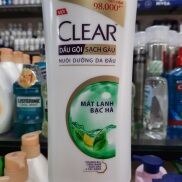 Dầu gội Clear sạch gàu, nuôi dưỡng da đầu 900g