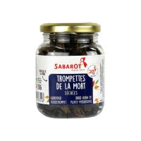 ของเข้าใหม่??ซาบารอท เห็ดเเตรดำ อบแห้ง 30 กรัม - Sabarot Dried Black Trumpet Mushroom Trompettes de la mort 30g