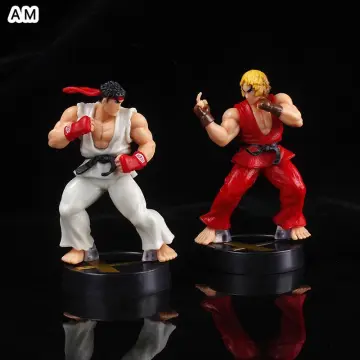 Bandai Streetighter 4 Ryu Guile Ken Chunli Akuma Joints Movable Action  Figure Model Toys