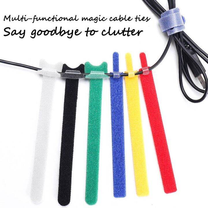 10-30-50-100pcs-releasable-cable-ties-colored-plastics-reusable-cable-ties-nylon-loop-wrap-zip-bundle-ties-t-type-cable-tie-wire