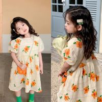 CUTE BABY?พร้อมส่ง?ชุดเดรสกระโปรง แขนตุ๊กตาชุดเดรส สำหรับเด็กผู้หญิง (280)