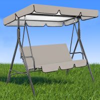 Patio Swing Seat Cover Top Cover Waterproof Camp Hammock Chair Set Canopy Cover for Home Yard Relaxation Ornaments