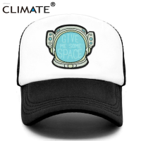 2023 New CLIMATE Give Me Some Space Cap Hat Spaceman Funny Outer Space Mesh Trucker Cap Spaceman Space Cool Summer Caps Hat for Men Women Versatile hat