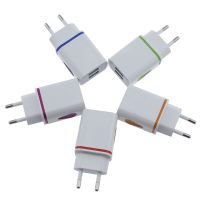 [2023ใหม่] 5V ชาร์จเร็วแบบพกพาเครื่องชาร์จ USB 2A สำหรับ IPhone Samsung โทรศัพท์มือถือการเดินทางอะแดปเตอร์แปลงไฟ EU สหรัฐปลั๊กยูเอสบีที่ชาร์จแบตเตอรี่โทรศัพท์