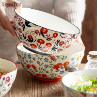 Japanese Ceramic Modern Minimalist Salad Instant Noodle Bowl Porcelain Large Capacity Soup Dessert Ramen Bowl Tableware 1000ML