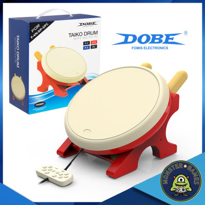 Dobe Taiko Drum ใช้กับ Ps4 , Ps3 , Nintendo Switch และ PC ได้ (ชุดกลอง Taiko)(กลอง Taiko)(Dobe Taiko Drum)(Taiko Drum)(กลองไทโกะ)(TP4-0409)