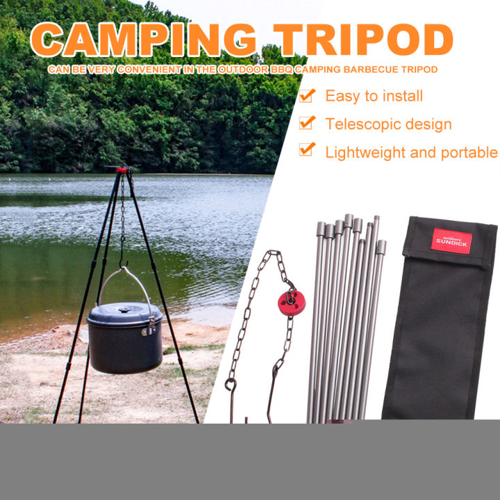 camping-tripod-for-fire-hanging-pot-outdoor-campfire-cookware-picnic-cooking-pot-grill-portable-hiking-picnic-accessories