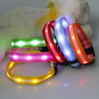 Free Shipping Double Size illuminate Colorful Dog Products Collar Goods