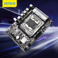 [Vktech] เมนบอร์ดเดสก์ท็อปเซอร์เวอร์ X99 ET หน่วยความจำ64กิกะไบต์ LGA2011-3แผงวงจรคอมพิวเตอร์4ซาตาเมนบอร์ดพีซี M2 NVME PCIE 16X