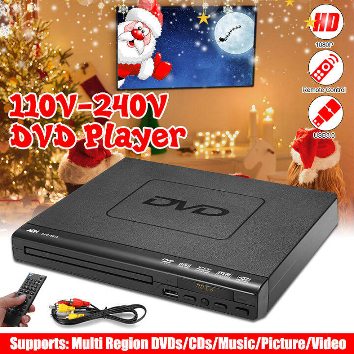 โปรโมชั่นราคาถูก (จัดส่งทันที) เครื่องเล่น DVD/VCD/CD/USB VCR HDMI