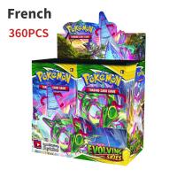 360Pcs Pokemon Cards Spanish/French/English Version Pikachu Charizard Game Booster Box Collection Trading Card Game Toys Card