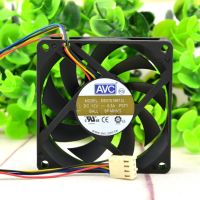 AVC คอมพิวเตอร์ CPU 12V0.30A เมนบอร์ด4พินความเร็วพัดลม DE07015B12L 7015 AMD Fan