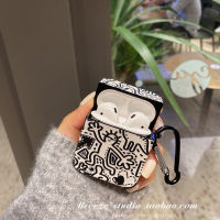 เคสหูฟัง Airpods กราฟฟิตีแบบส่วนบุคคล Apple บลูทูธไร้สายรุ่นที่สามฝาครอบป้องกันท่านชายและหญิงที่สร้างสรรค์กันตก