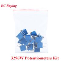 3296W Potentiometers Kit Multiturn Trimmer Adjustable Precision Potentiometer 3296 Variable Resistors DIY Kit 15 Valuesx1pcs