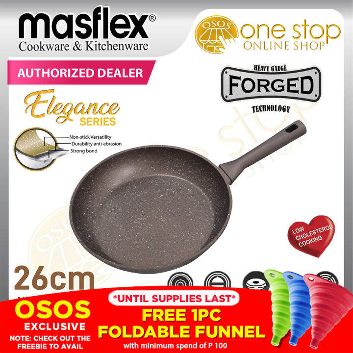 Masflex Original 26cm Elegance Series NonStick Induction Fry Pan Frying Pan NZM3 •OSOS