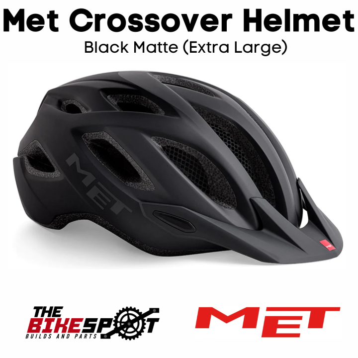 Met Crossover Helmet Black Matte (Extra Large) Lazada PH