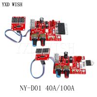 NY-D01 40A 100A Digital Spot Welding Machine Control Spot Welder AC 110V/220V Transformer Controller Board Time Current Display